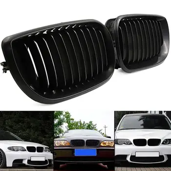 

2Pcs Car Front Grill Cover Grille for 02-05 BMW E46 318i 320i 325i 328i 330i