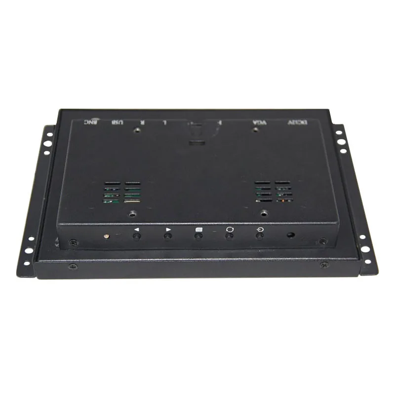 ZHIXIANDA Factory price 8 inch 1024*768 HDMI VGA / D-Sub BNC AV USB input open frame industrial monitor