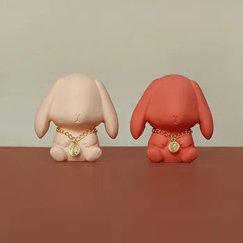 

Lovely Rabbit Ornaments Car Vents Perfume Clip Air Freshener Automobile Interior Fragrance Decoration