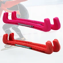 

1 Pair Parts Blade Guard Adjustable Spring Skating Ice Hockey Outdoor Rustproof Tool Sports Easy Use Portable Skate Shoe Cover