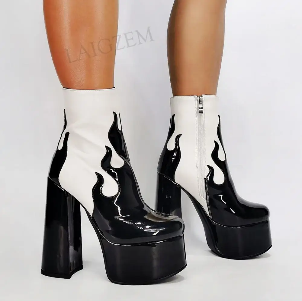 Lo mejor botines plataforma mujer - Botas 2022 - Aliexpress