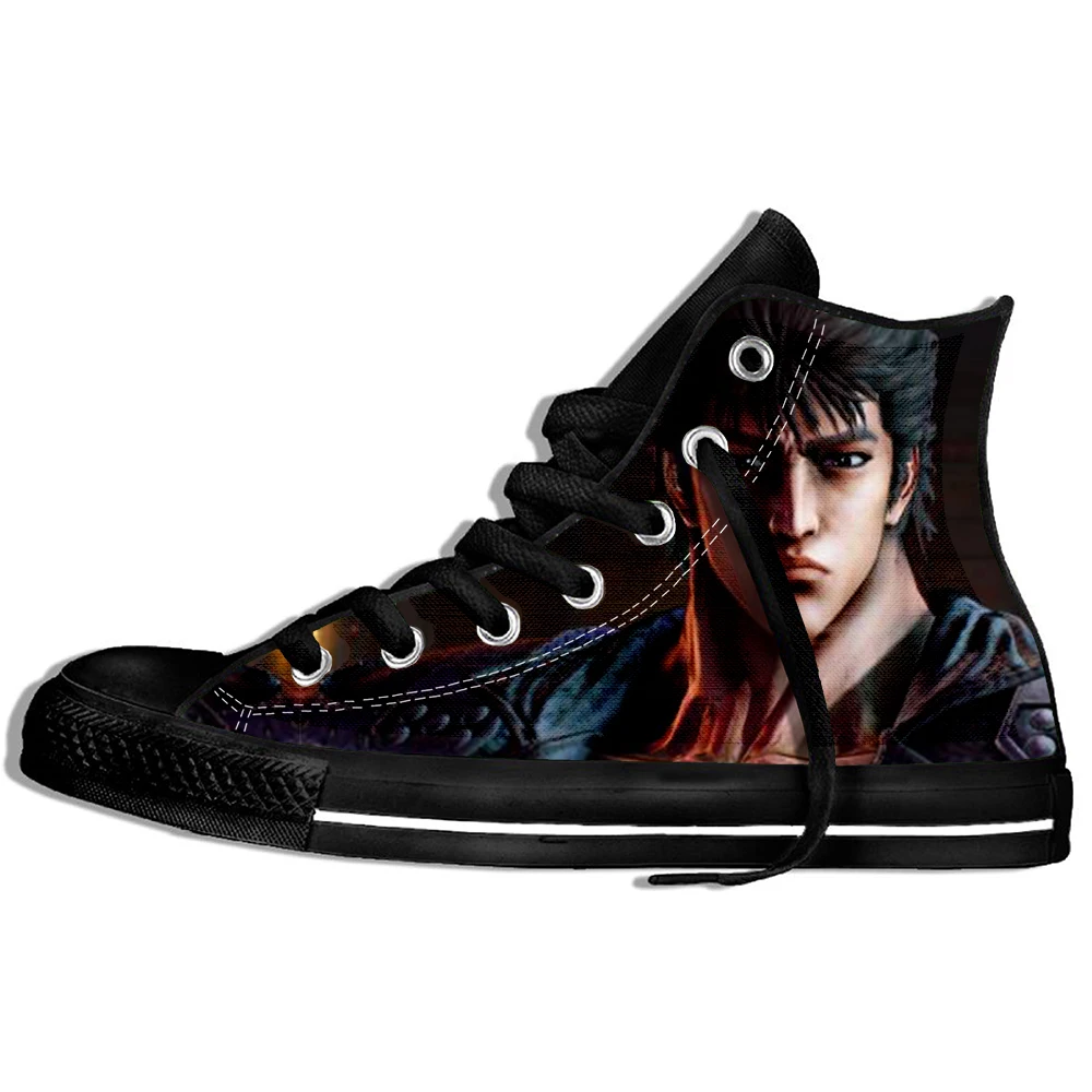 Кеды для прогулок обувь аниме кулак Северной Звезды Hokuto No Ken Kenshiro Plimsolls японские