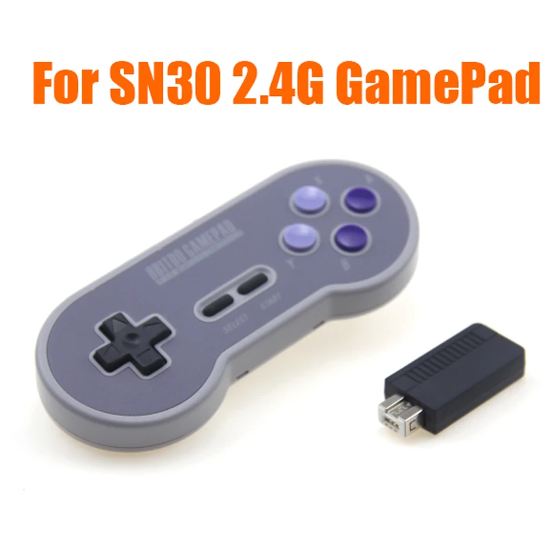 8Bitdo SF30 SN30 2,4G беспроводной геймпад Ретро пульт управления с 2,4G NES приемником USB-C беспроводной игровой коврик для SNES Classic Edition