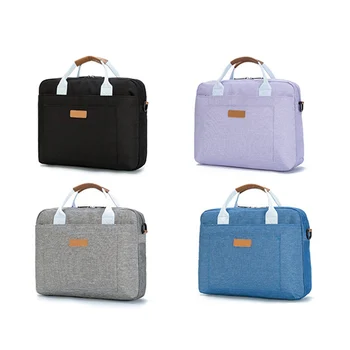 

Waterproof Notebook Shoulder Bag Women Laptop Handbag Case For Macbook Air Pro 11 12 13 15 Lenovo Business Travel Computer Bag
