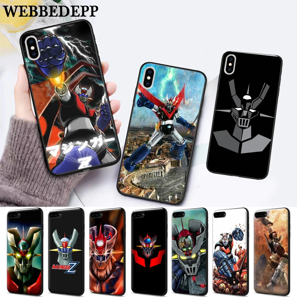 Мультяшный силиконовый чехол Mazinger Z для Huawei P8 Lite 2015 2017 P9 2016 Mimi P10 P20 Pro P Smart 2019