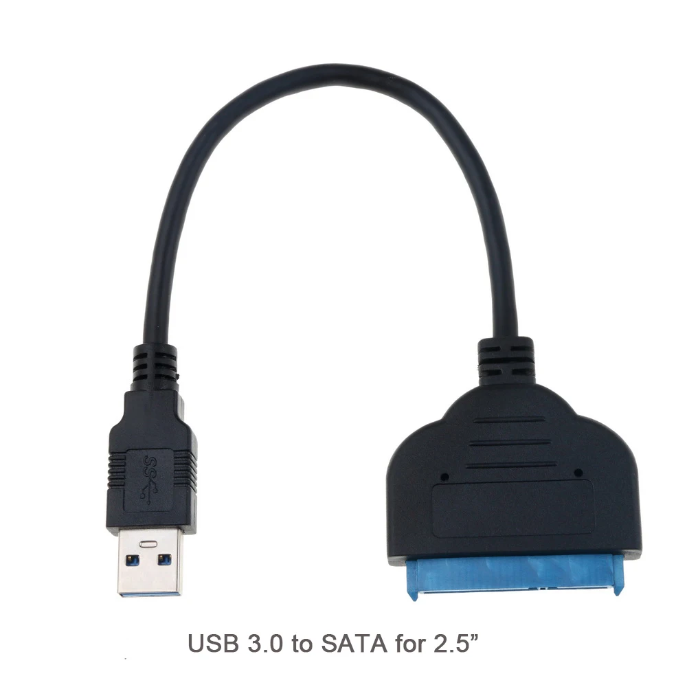 Kebidu 25 см USB 3 0 для Sata 2 5 &quotдюймов 7 + 15pin кабель HDD SSD жесткий диск адаптер конвертер