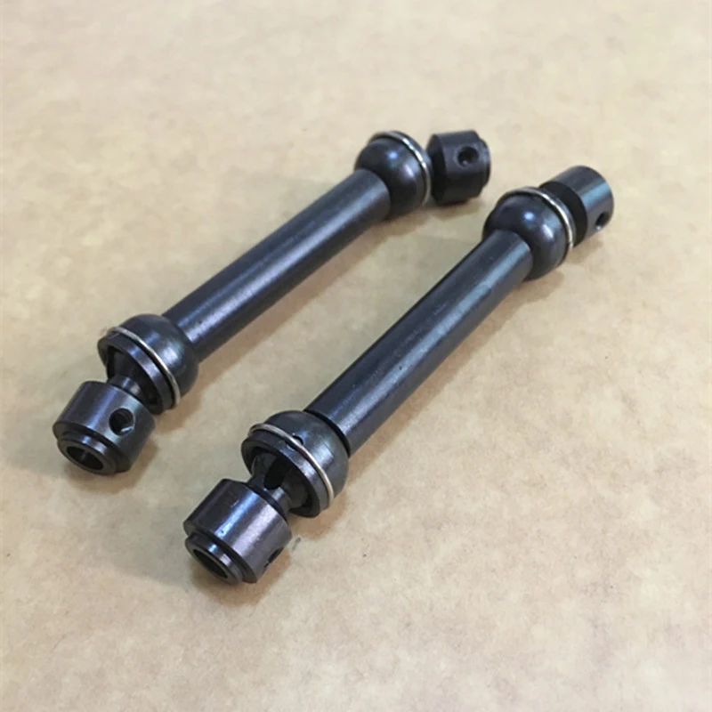 2pcs Stainless Steel Universal Drive Shaft Transmission 112-152mm For 1/10 D90 RC4WD SCX10 RC Crawler Car Part Accessories