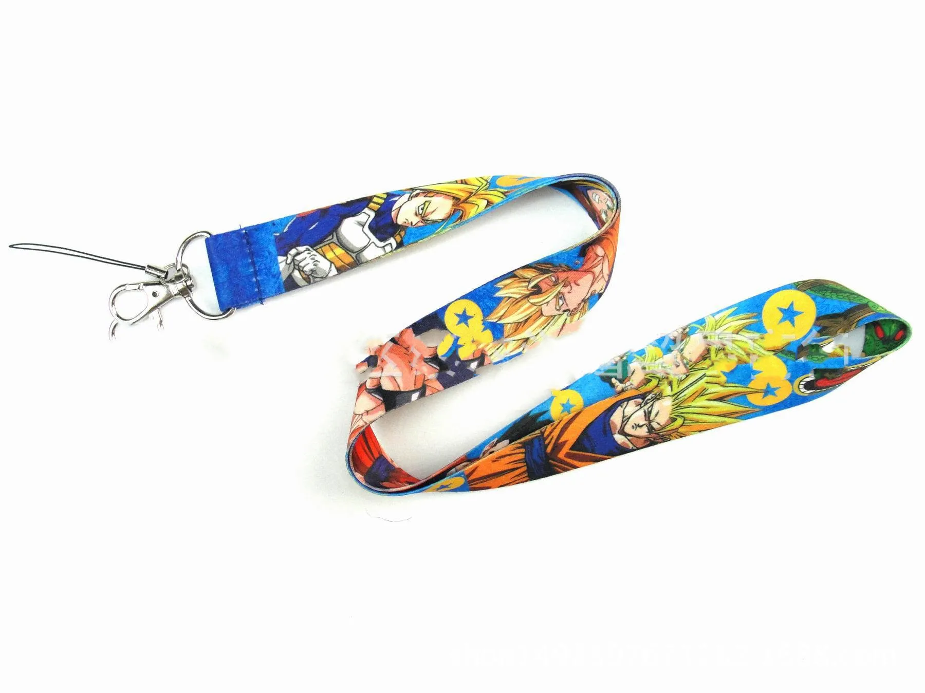 Wholesales 30 pieces/lot High Quality Cartoon Dragon Ball Series Phone Strap Lovely Badge Holder Lanyard Key Neck Strap