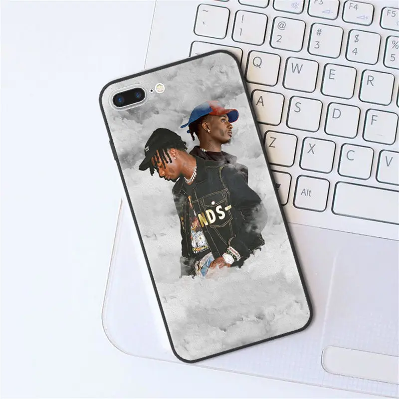 Rapper singer Playboi Carti Black Soft silicone TPU Phone Cases For iPhone X 5s 5 SE 6s 6 7 8 Plus XS Max XR Coque Back Cover - Цвет: T6830