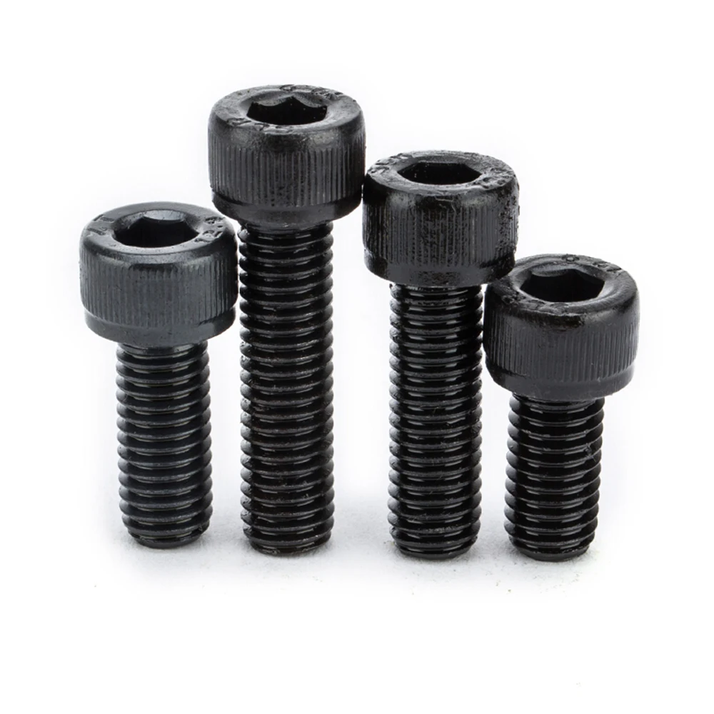 Hexagon Socket Head Cap Screw Din912 Allen Bolt Screw M2.5 M3 M4 M5 M6 M8 Grade 12.9 L=5-50mm 10pcs