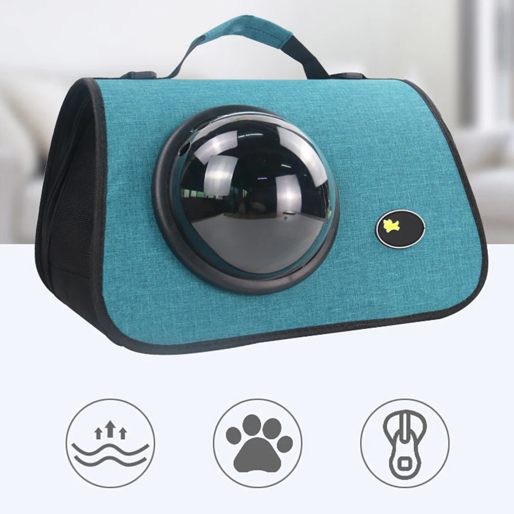 HOT !!! Pet Dog Travel Portable Foldable Carrier Bag Breathable Space Capsule Handbag Portable Pet Backpack Carrier