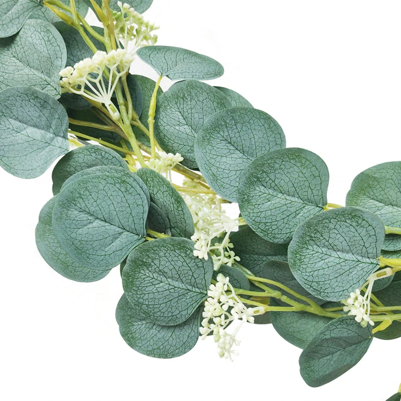 JAROWN Artificial Eucalyptus Vine Home Decoration Willow Leaf Rattan Plants Wall Hanging DIY Garland Wedding Decor Garden Sztuczne Kwiaty (10)