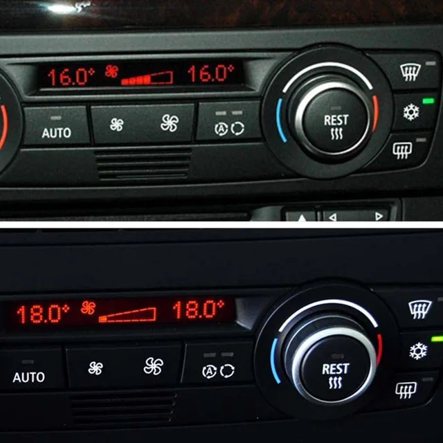 Generic E90 Car Interior Accessories Front AC Air Vent Grid Slider Clips  Repair Kit Ac Button For BMW 3 Series E90 E91 E92 E93