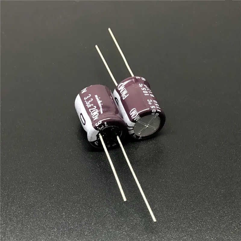 10 шт/100 шт 3 мкФ 200V NICHICON PM серия 10х12 5 мм 200V3.3uF низкое сопротивление алюминиевый