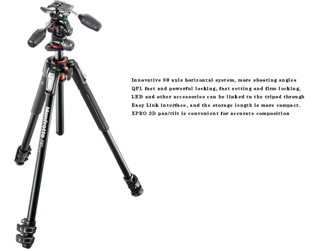 Manfrotto MK290XTA3-3W Trépied alu + rotule au meilleur prix sur