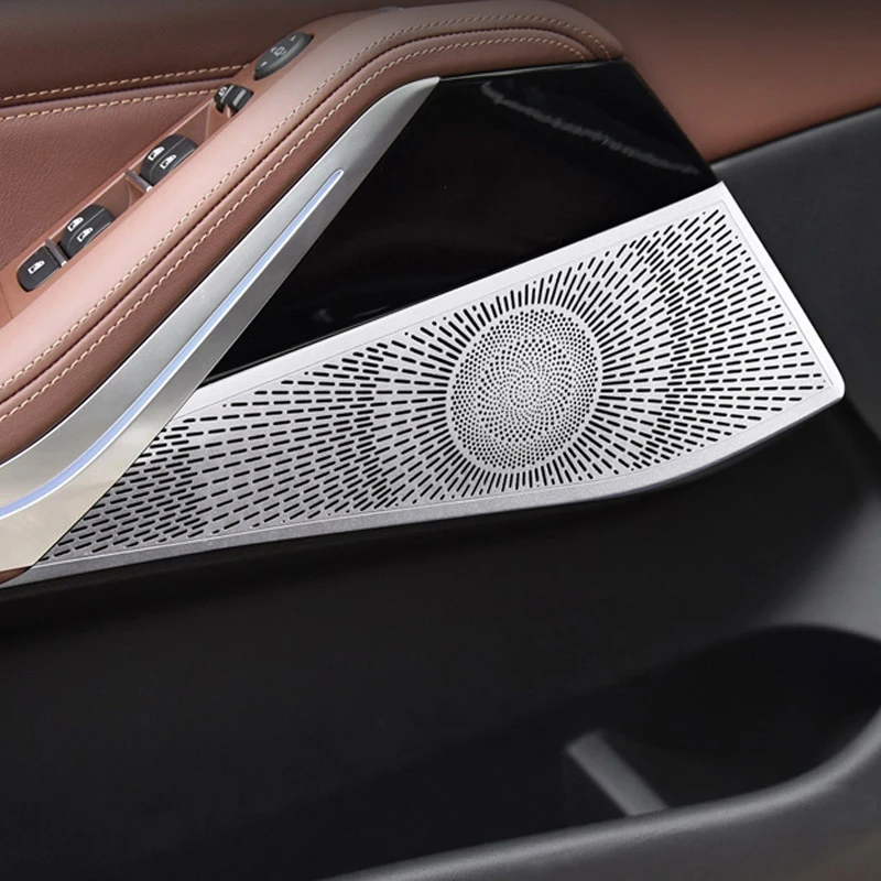 passend für BMW X5 G05 2019 2020 HJPOQZ Auto-Innentür Audio-Lautsprecher Innenausstattung Abdeckung passend für BMW X5 G05 2019 2020 HJPOQZ Auto-Innentür Audio-Lautsprecher Innenausstattung Abdeckung