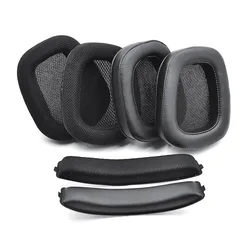 Replacement Ear Pads Cushions Headband Kit for Logitech G633 G933 G635 G633S G933S Gaming Headset Earpads foam Pillow Cover