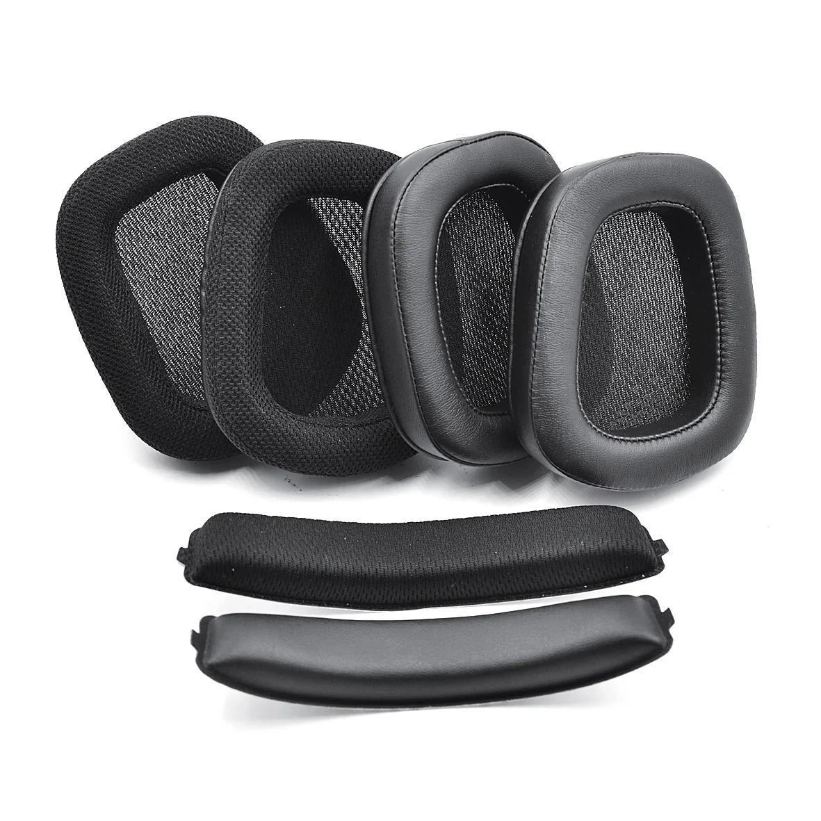 Replacement Ear Pads Cushions Headband Kit for Logitech G633 G933 G635 G935 G633S G933S Gaming Headset Earpads foam Pillow Cover |
