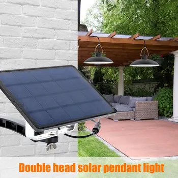 

Solar Pendant Light Waterproof Outdoor Indoor Solar Lamp for Camping Home Garden Transparent Solar Copper Bulb Chandelier