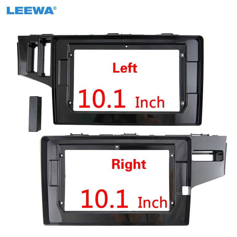 Автомагнитола LEEWA стерео 2DIN рамка Fascia ДЛЯ Honda Fit Jazz RHD/LHD большой экран 10 1 дюйма DVD
