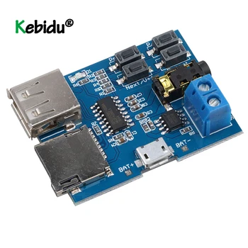

Newest TF Card U Disk MP3 Format Decoder Board Mirco USB Port Amplifier Decoding Audio Player Module