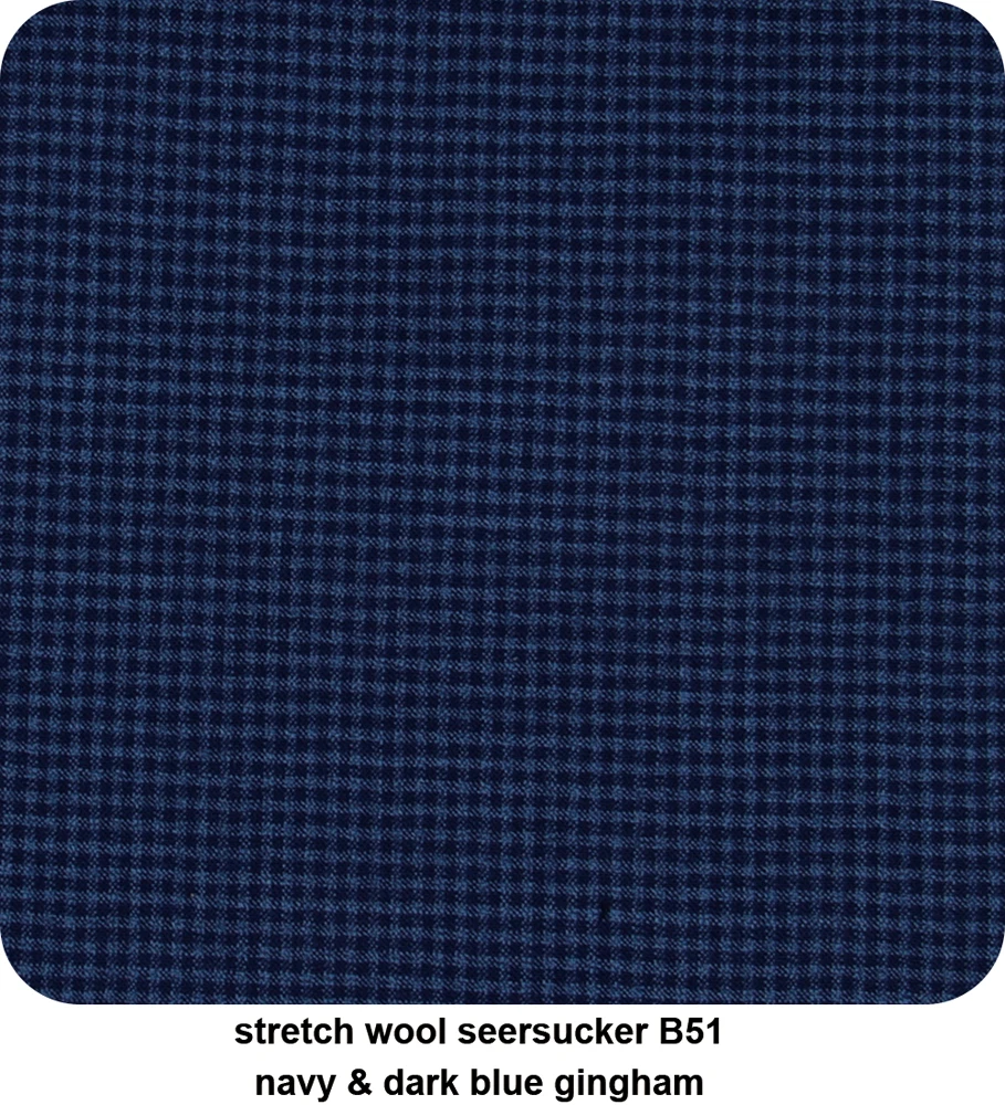 Half Lined Stretch Wool Super 120s Seersucker Suits Tailor-Made Suits For Men Natural Shoulder Business Causal Custom Made Suits