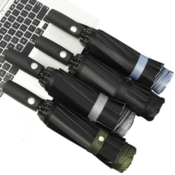 

Anti Uv Clear Umbrella Reverse 3-Stage 12 Ribs Black Gray Burgundy Blue Green Women's Big Umbrella Male Female Parasol For Girl