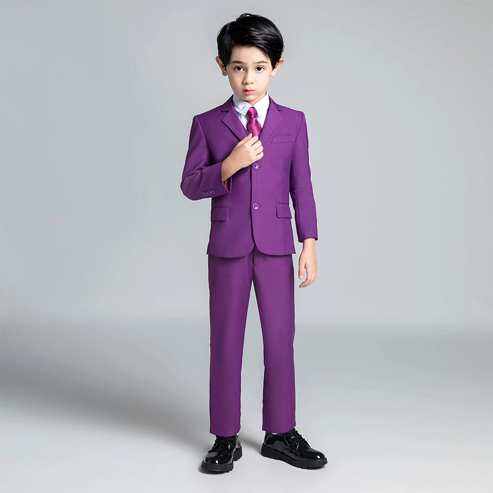 kids purple suit jacket
