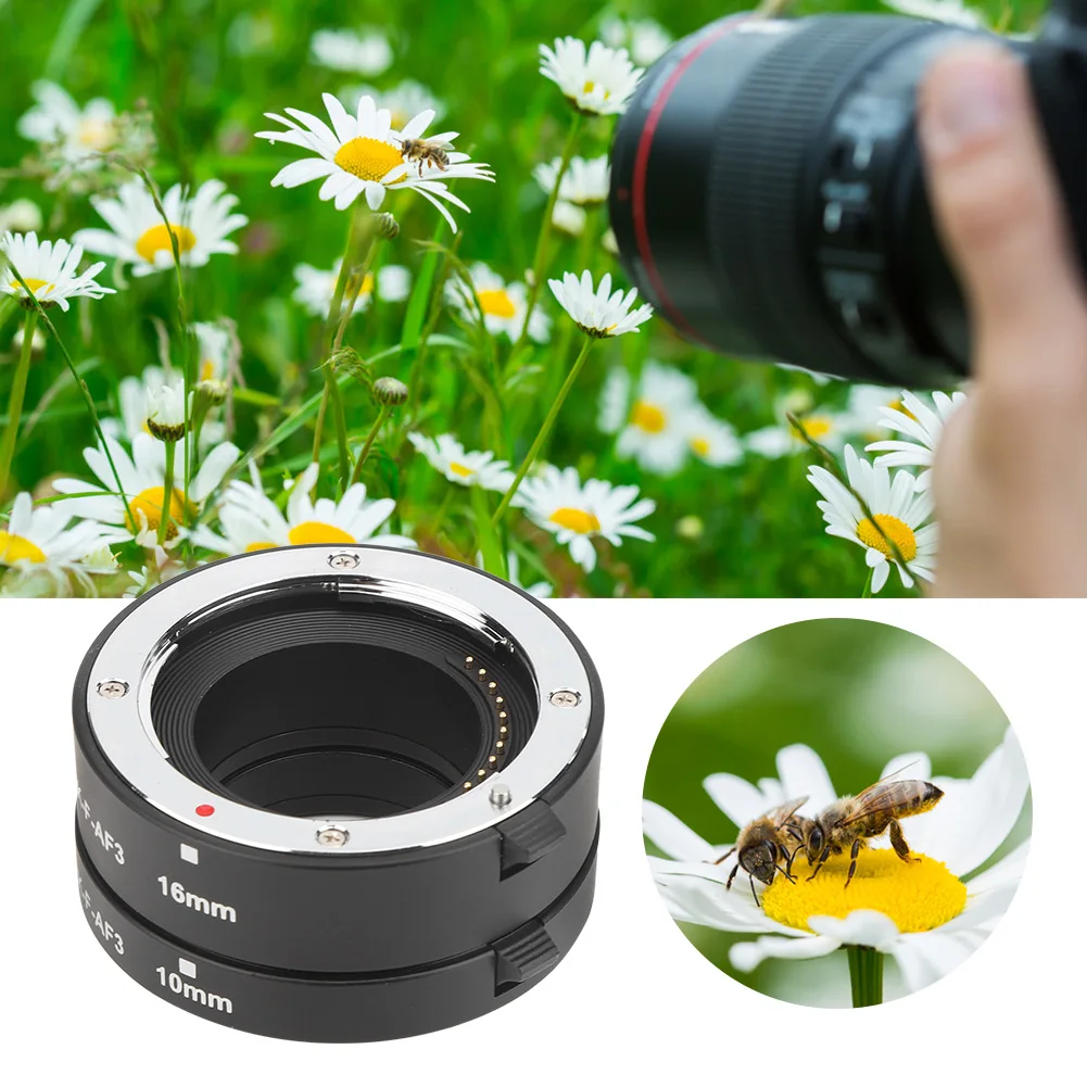 Meike MK F AF3 Metal Auto Focus Macro Extension Tube for Fujifilm X T20 XT2 X T10 XT3 XT100 X H1