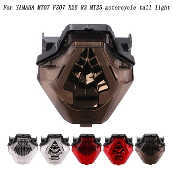 

For Yamaha MT-07 MT-25 FZ-07 R25 R3 Motorcycle Taillight White black red