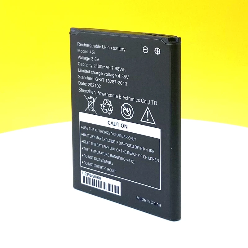Bateria recarregável para 4G WiFi Router, Mini