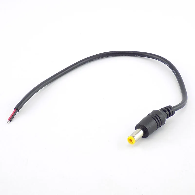 0,25 M/0,5 M/1 M 12V 3A DC, Мужской Разъем Кабель удлинитель адаптер CCTV 22AW DC Мощность кабель со штыревым разъемом Мощность Штекер 5,5*2,1 мм