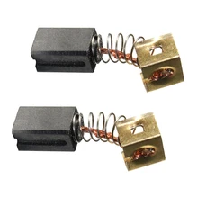 1 пара 13mm щетка углеродная Мощность инструмент Электрический угольные щетки для чистки пылесоса для электрошлифовальной машины CD115/CD110/AST6/CD105/KG915