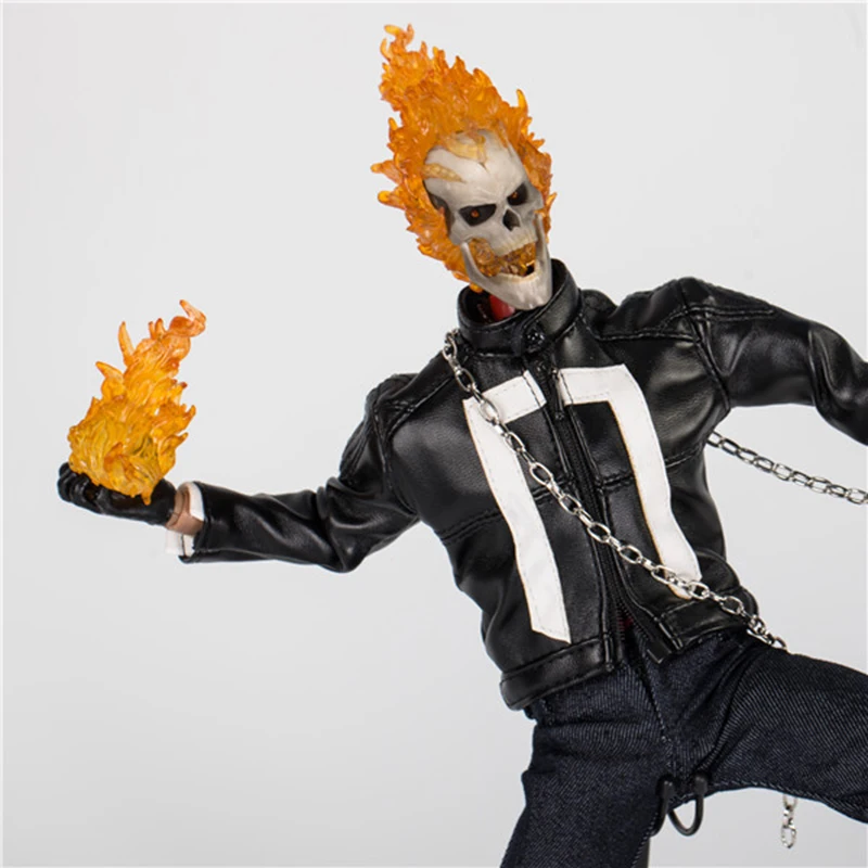 Новинка 1/6 Ghost Rider Johnny Blaze подвижная фигурка Коллекционная полный набор фигурка кукла игрушки для коллекции