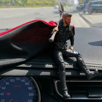 

Car Decration Thor model Car Decoration Car Interior Movable Doll Model Auto Products Accessories Interior
