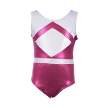 High Quality Dance Girls Gymnastics Suits Sleeveless Color Matching Body Suit Ballet Gymnastics Dance Practice Clothes