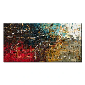 

Abstract Oil Painting Color Matching Abstract 100% Handpainted Modern Paintings On Canvas Wall Art Home Decoration Beautiful