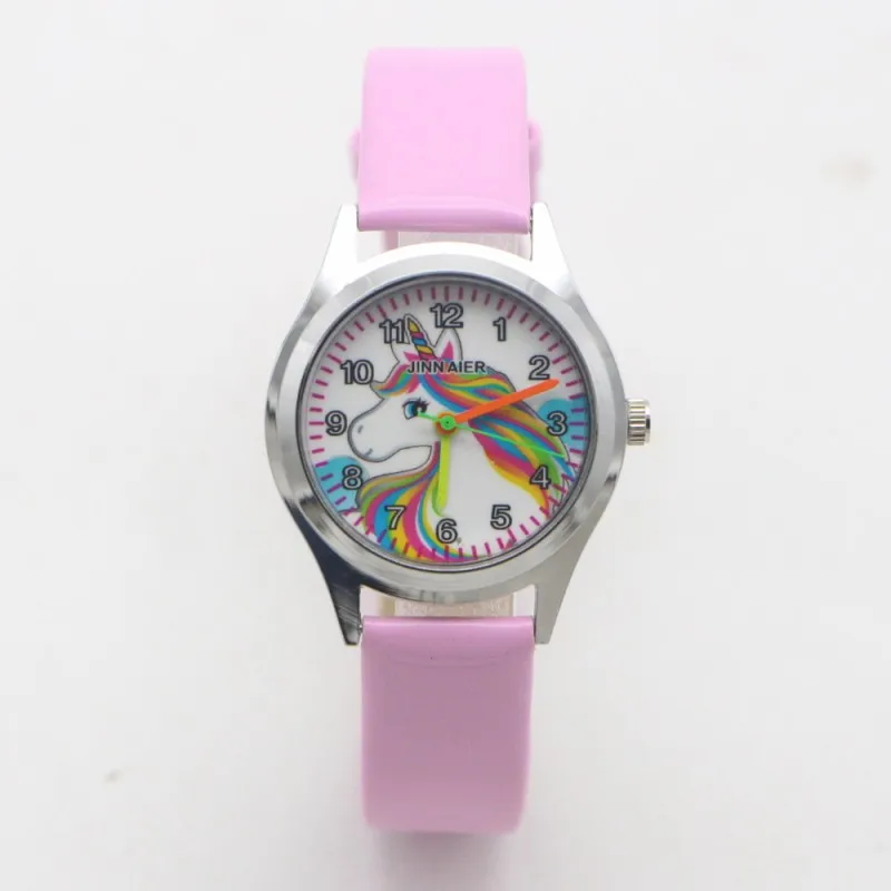Boys Watches Unicorn Girls Kids Quartz Feminino Cartoon Children Fashion Relogio Student