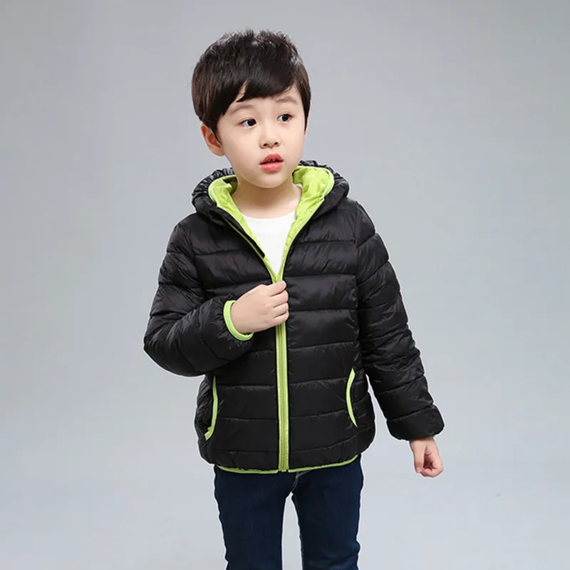 2019 Autumn Children Jackets Hooded Outerwear Boys Warm  Jacket Fashion Kids Zipper Coat Clothes Teenager Girls Outerwear Jacket (2)
