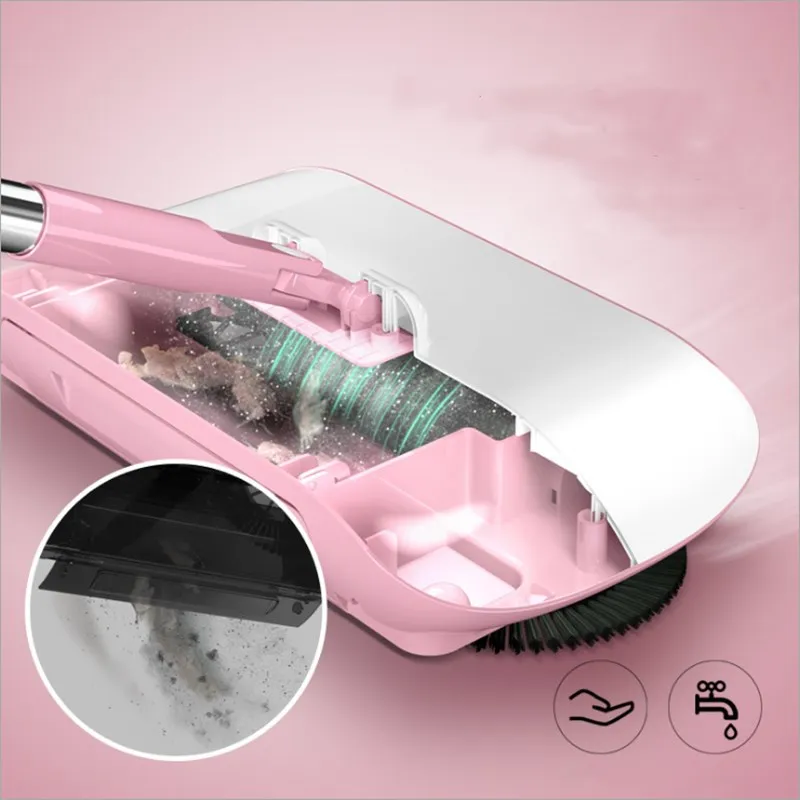 Ручная Швабра 360 вращающаяся Волшебная ручная для пыли ручной инструмент уборки