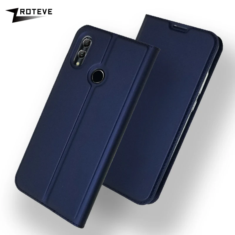 Чехол для Huawei Honor 10 9 8 Lite 9X Pro Кожаный флип чехол View бумажник 9A 8X 8A V10 V9 чехлы|Бамперы|