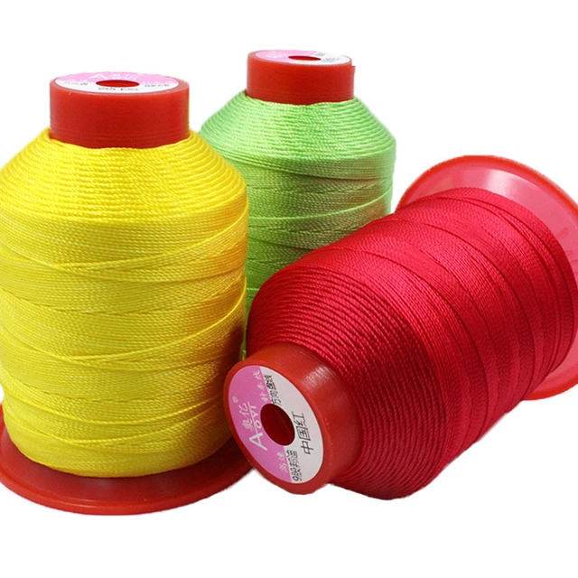 210D/9 Strong Nylon Polyester Sewing Thread For Sewing Sofa Car Leather  0.7mm yarn fil polyester knitting Threads