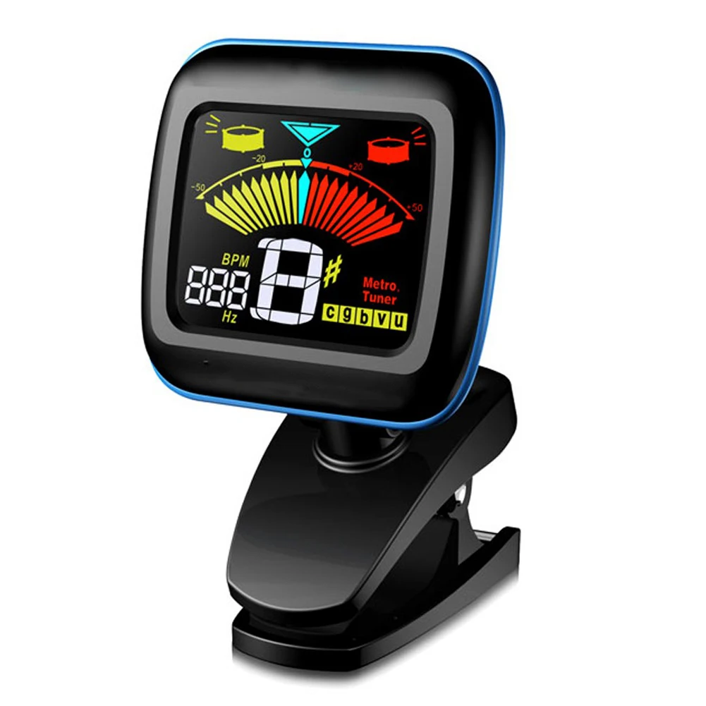 

Clip-on Tuner Guitar Accessories Portable Guitar Tuner Metronome Digital Tuner Clip Mic for Chromatic Guitar Bass Ukulele Violin