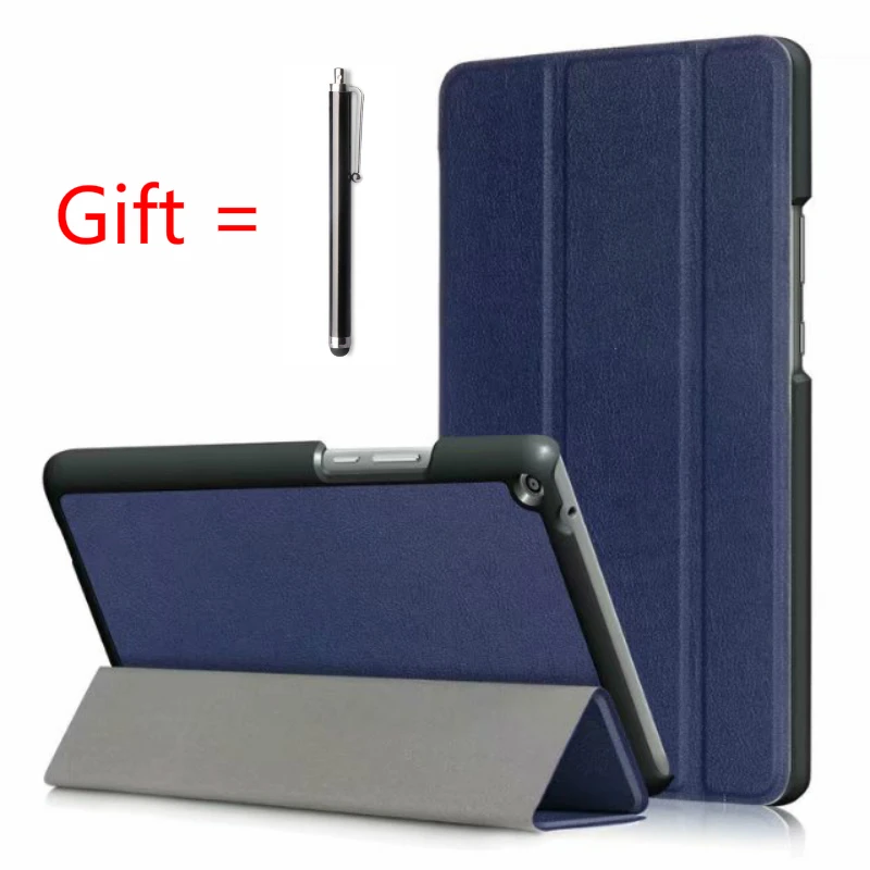 Тонкий магнитный складной чехол-книжка для Huawei MediaPad T3 8 0 KOB-L09 KOB-W09 Funda Capa Honor Play Pad 2