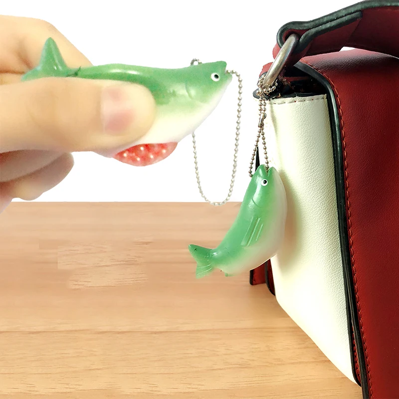 Мягкие мягкие сжимаемые игрушки Kawaii Fish медленно восстанавливающие форму детские