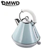 DMWD 1.8L Household Retro 304 Stainless Steel Electric Kettle Water Heater Water Boiler Coffee Pot  Automatic Power off 220V 3