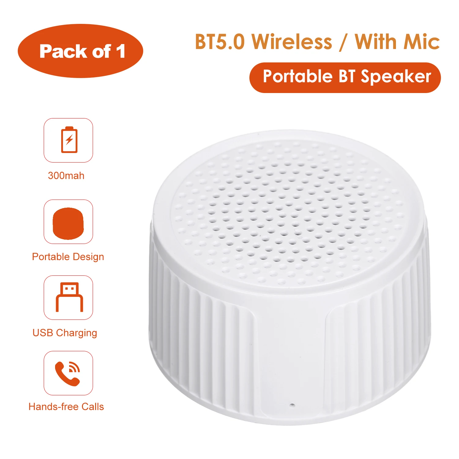 2 шт./1 шт. Bluetooth 5 0 динамик s портативный Поддержка громкой связи Музыка Аудио Мини |