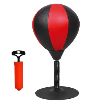 

PU Desktop Boxing Ball Stress Relief Fighting Speed Reflex Training Punch Ball Muay Tai MMA Exercise Sports Fitness Equipmente