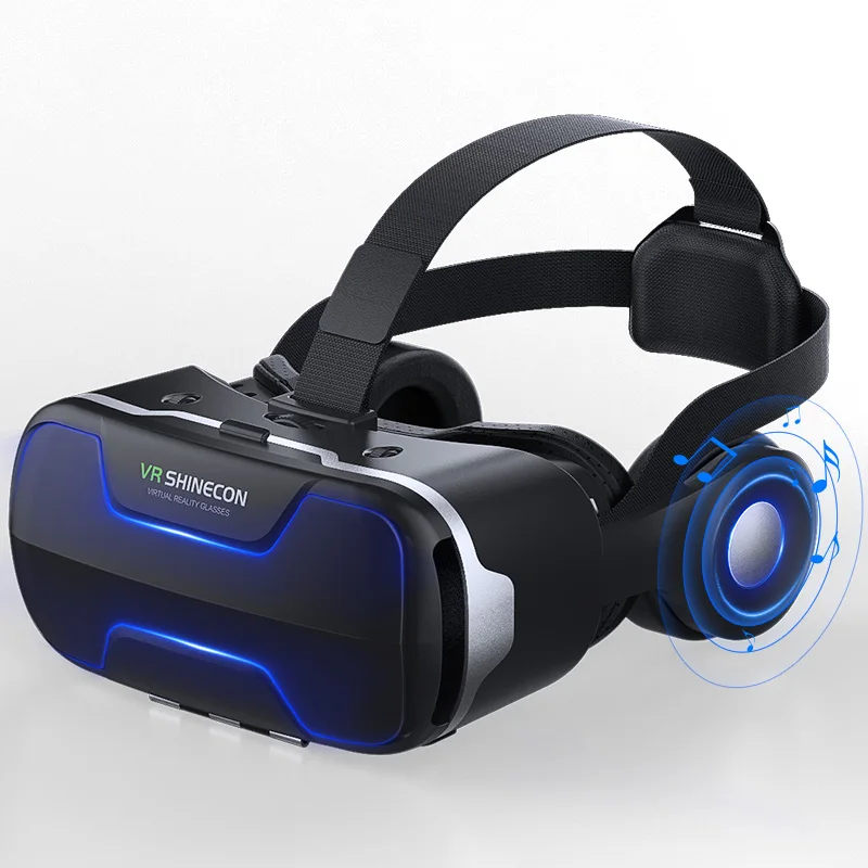 G02ED VR shinecon 8,0 стандартная версия и версия гарнитуры Виртуальная реальность 3D VR очки гарнитура для шлема Опциональный Контроллер