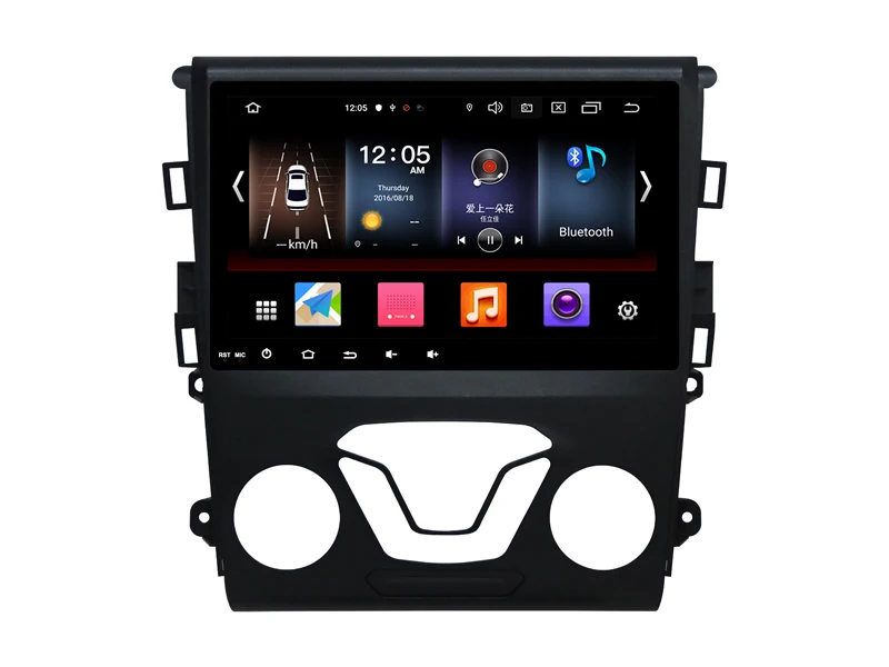 Новое поступление, 9 дюймов, Android 10,0, автомобильный gps для Ford Fusion MONDEO, Автомобильный мультимедийный магнитофон 1080 P, bluetooth навигация